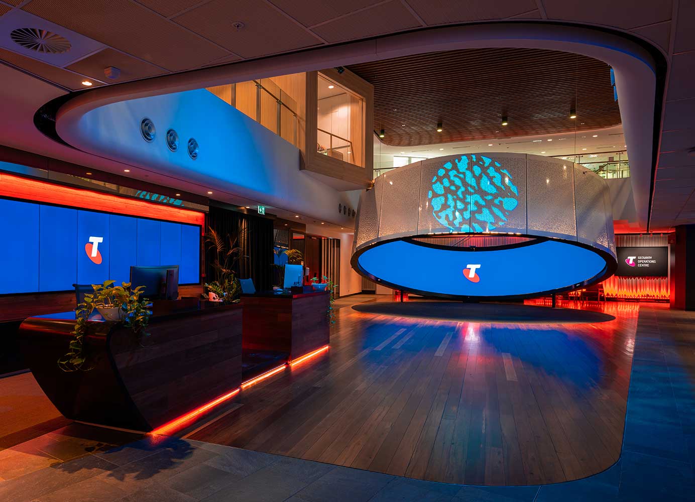 Telstra Customer Insight Centre — the Insight Ring at 400 George Street, Sydney